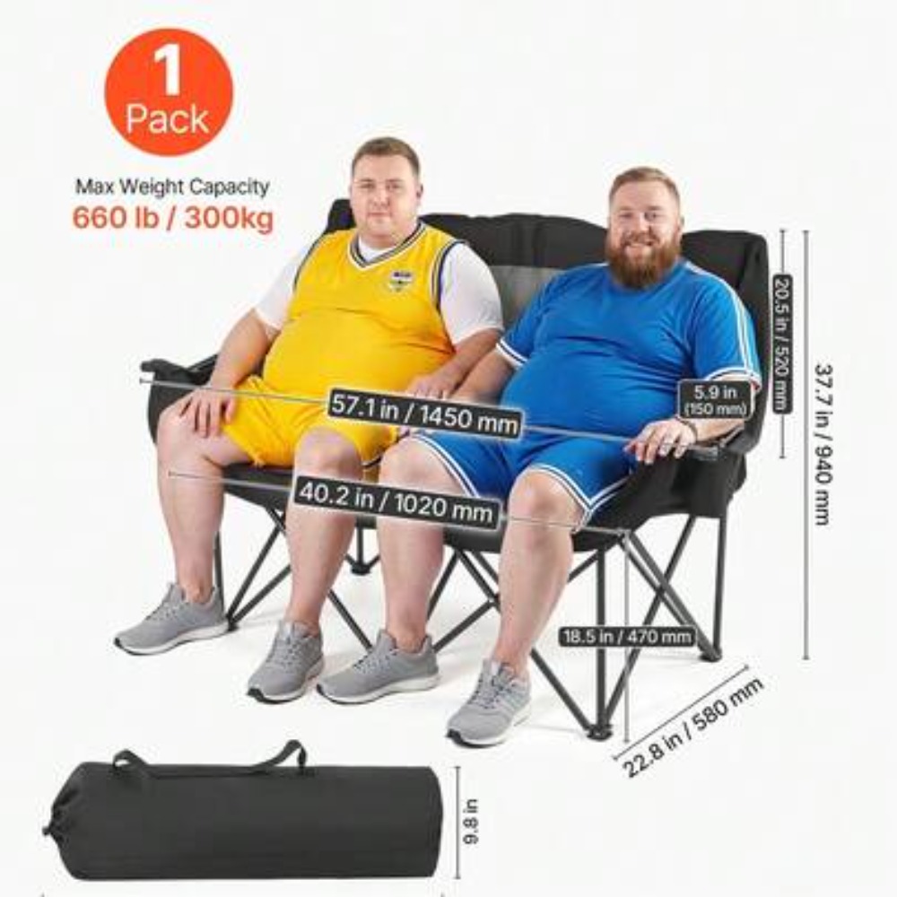 Wine Bag Carry Two - Silla de camping doble de gran
