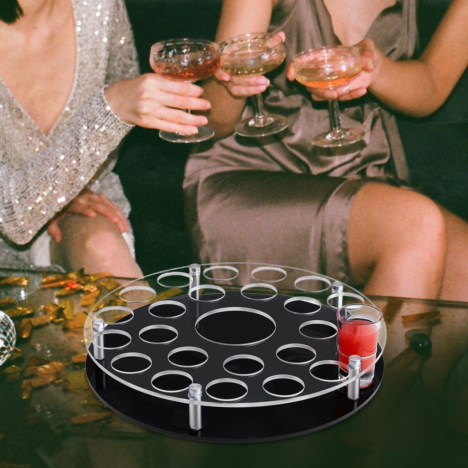 Soporte de bandeja de vaso de  - Wine Beer Tequila reseña y precio