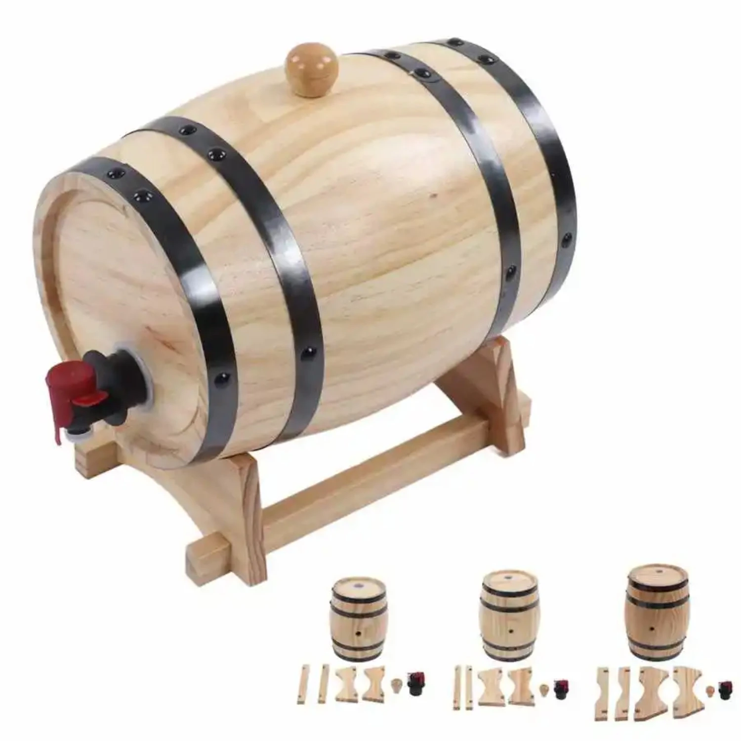 Barril de vino de pino de 1/3/ - Wine Beer Tequila reseña y precio