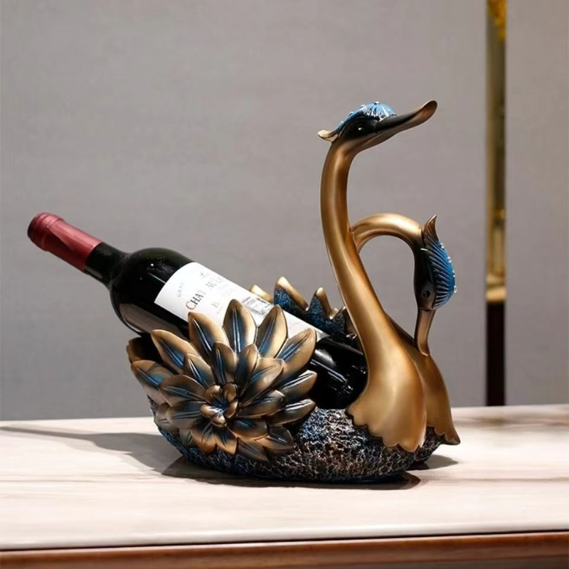 Estante de vino tinto de cisne - Wine Beer Europe reseña y precio