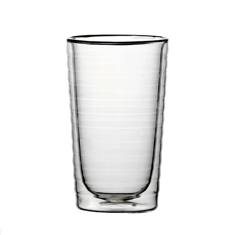 Taza de vidrio con aislamiento - Wine Beer Tequila reseña y precio