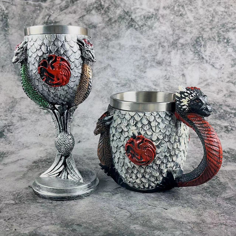 Tazas de tronos de resina de a - Wine Beer Europe reseña y precio