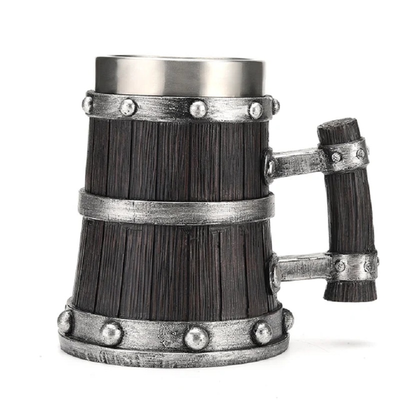 Taza de cerveza estilo madera  - Wine Beer Europe reseña y precio