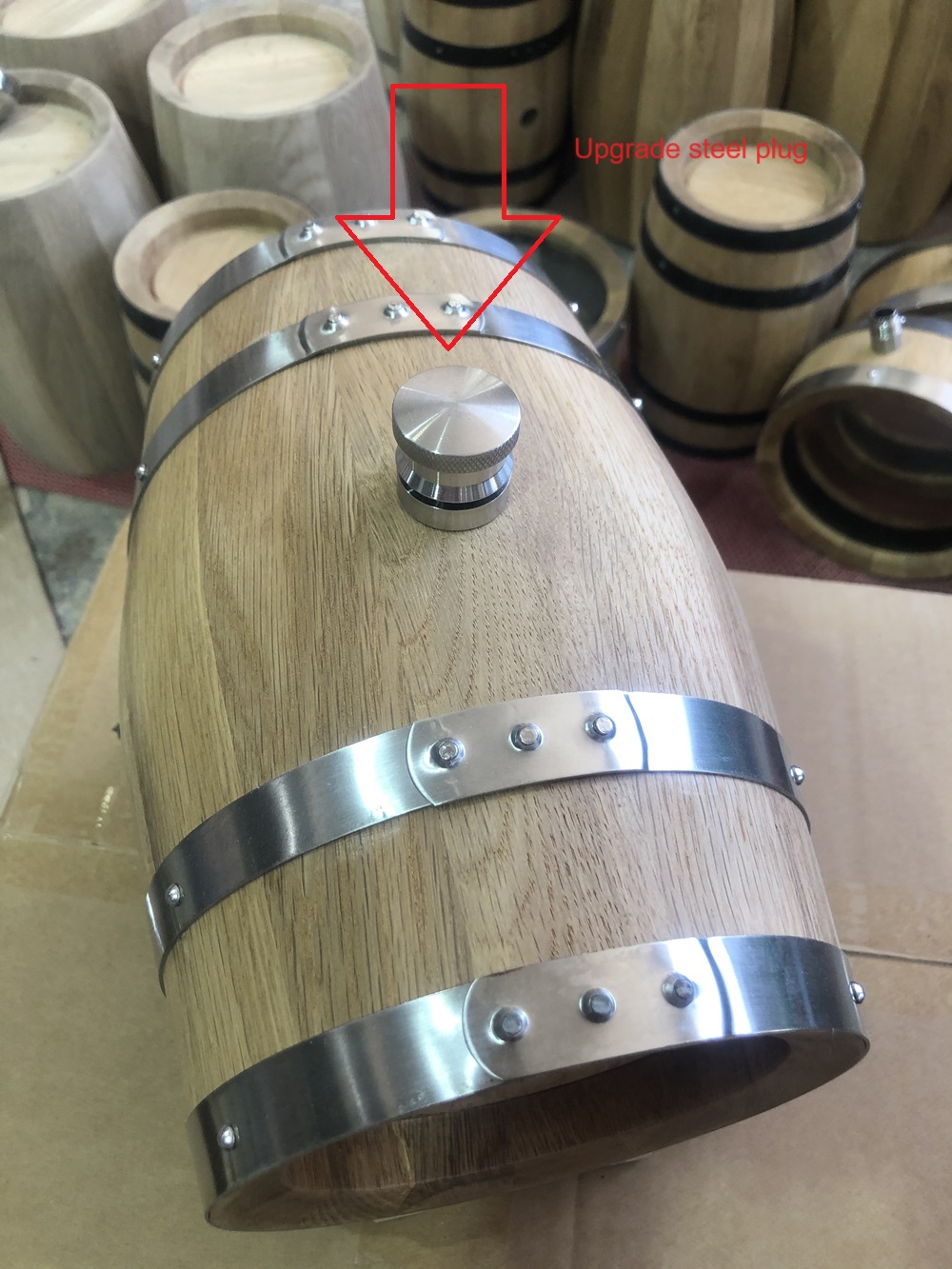 Barril de madera de roble de v - Wine Beer Red reseña y precio