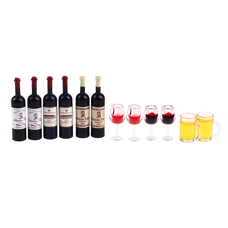 5 uds 1:12 casa de muñecas taz - Wine Beer Europe reseña y precio