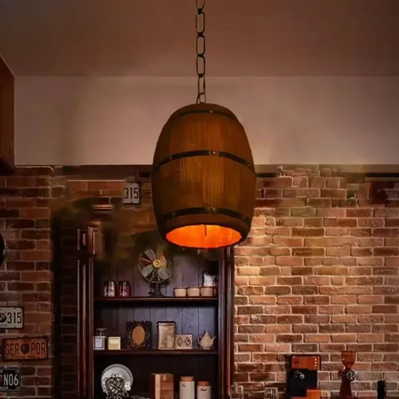 Lámpara Rústica Vintage, Lámpa - Wine & Beer Shop Photos reseña y precio
